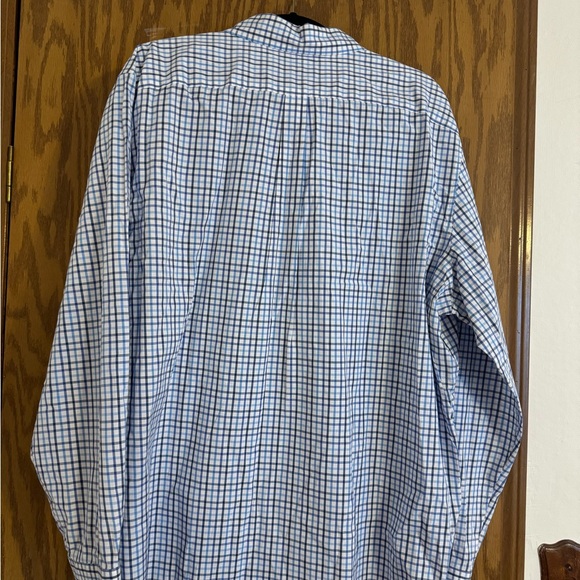 Vineyard Vines By Shep & Ian Size XL Classic Fit Whale Shirt Blue and White cks - Picture 7 of 14